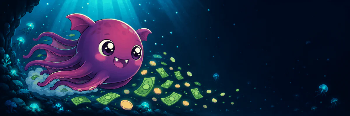 vteuthis, le calmar vampire agent, à la poursuite de son prochain dollar